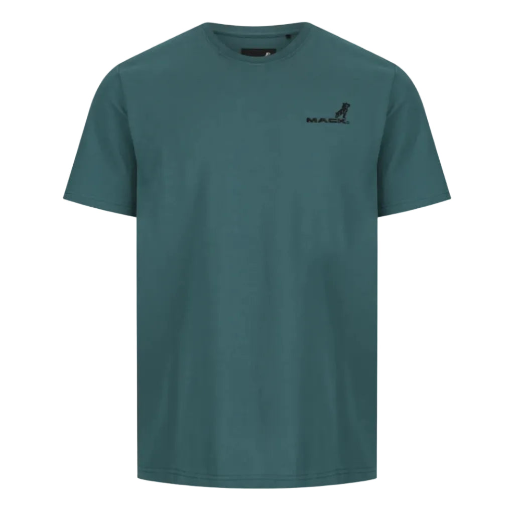 Mack Mens Classic Cotton Crew Neck S/S Tee (MKSSTE001TL) Teal