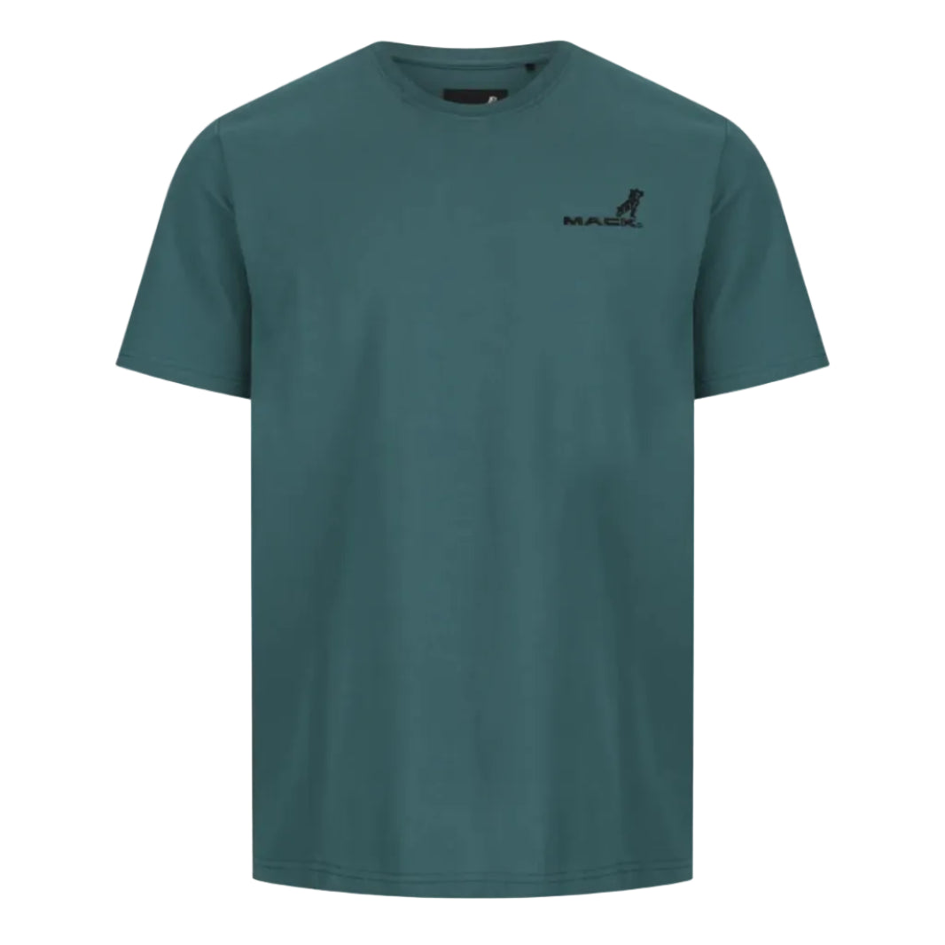 Mack Mens Classic Cotton Crew Neck S/S Tee (MKSSTE001TL) Teal