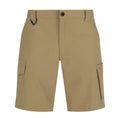 Sand Mack Men's Stretch Canvas Utility Shorts (MKSHS2502A5R) flat laid on a white background.