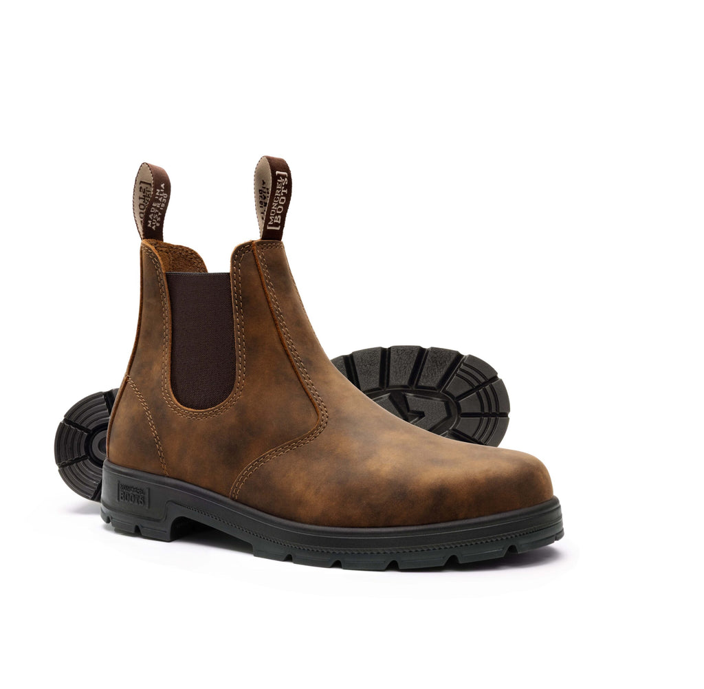 Mongrel Unisex K9 Elastic Sided Boots (K91075) Cloudy Brown
