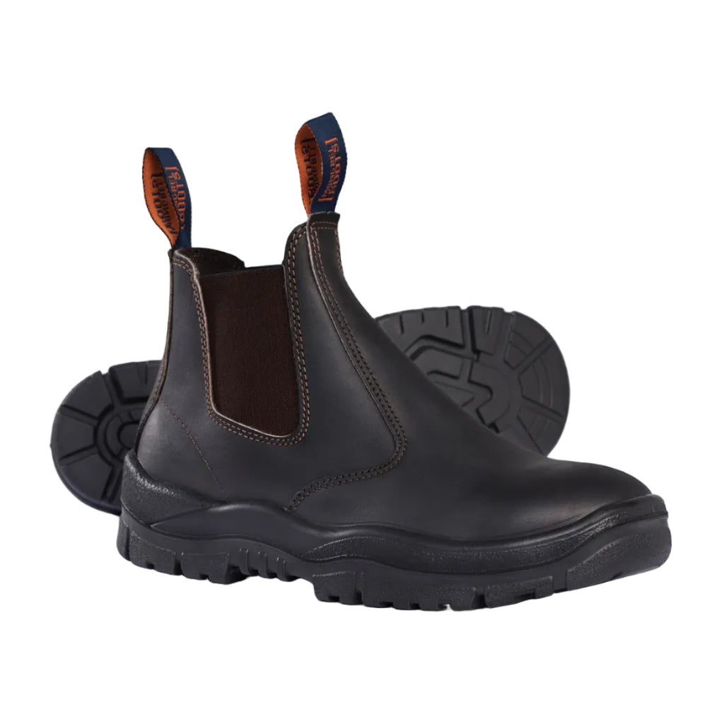Mongrel Premium Elastic Sided Boots (240030) Claret Oil Kip