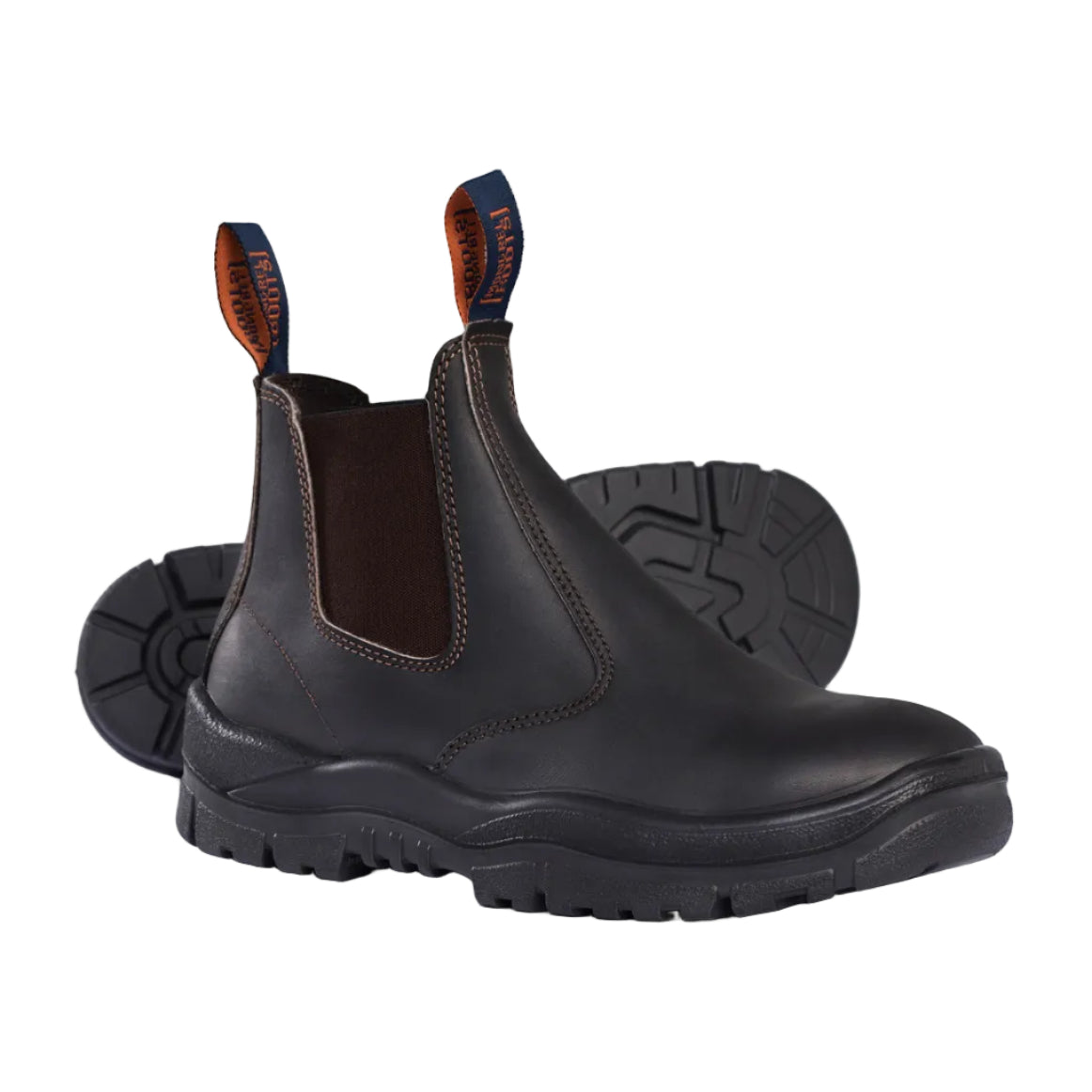 Mongrel Premium Elastic Sided Boots (240030) Claret Oil Kip