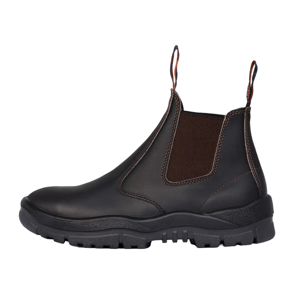 Mongrel Premium Elastic Sided Boots (240030) Claret Oil Kip