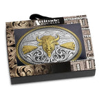 Montana Silversmiths  Attitude Buckle (A1066P) Buffalo