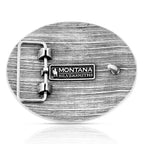 Montana Silversmiths  Sturgis Attitude Buckle (A1039P)