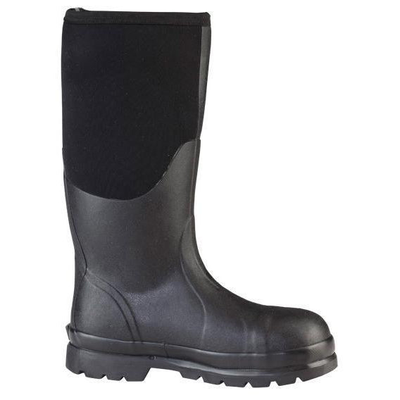 Muck Boots Unisex Chore Steel Toe Boots (MCHS000A) Black 