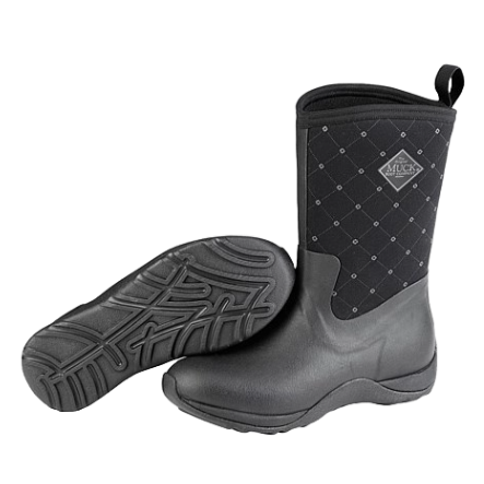 Muck Boots Womens Arctic Weekend Boots (MAWQ000) Black Quilt