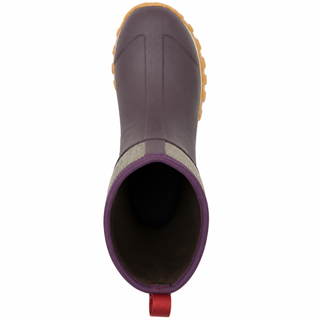 Muck Boots Womens Artic Sport II Boots (MAS2M6TW) Wine/Herringbone TOP