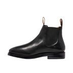Mustang Mens Signature Pull-Up Leather Boots (Y61061) Black