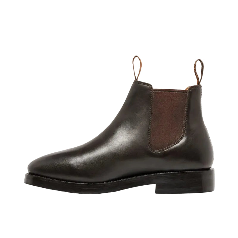 Mustang Mens Signature Pull-Up Leather Boots (Y61062) Brown