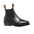 Mustang Womens Signature Pull-Up Leather Boots (Y61064) Black
