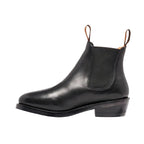 Mustang Womens Signature Pull-Up Leather Boots (Y61064) Black