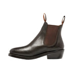 Mustang Womens Signature Pull-Up Leather Boots (Y61065) Brown