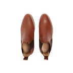 Mustang Womens Signature Pull-Up Leather Boots (Y61066) Tan
