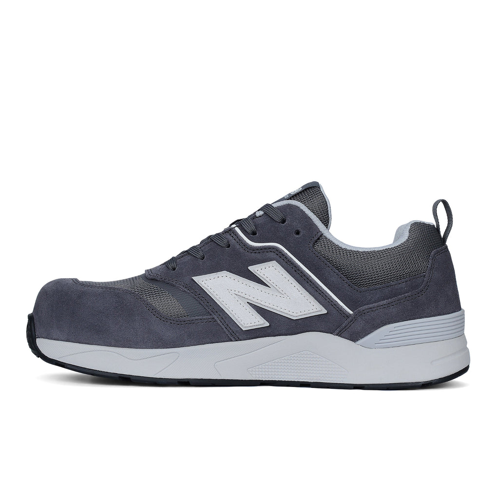 New Balance Mens Elite Lite Sneakers (MEELCAP) Grey/White