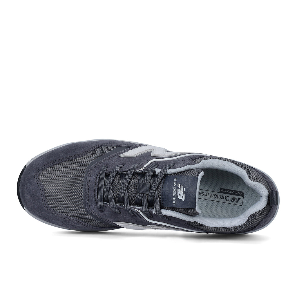 New Balance Mens Elite Lite Sneakers (MEELCAP) Grey/White