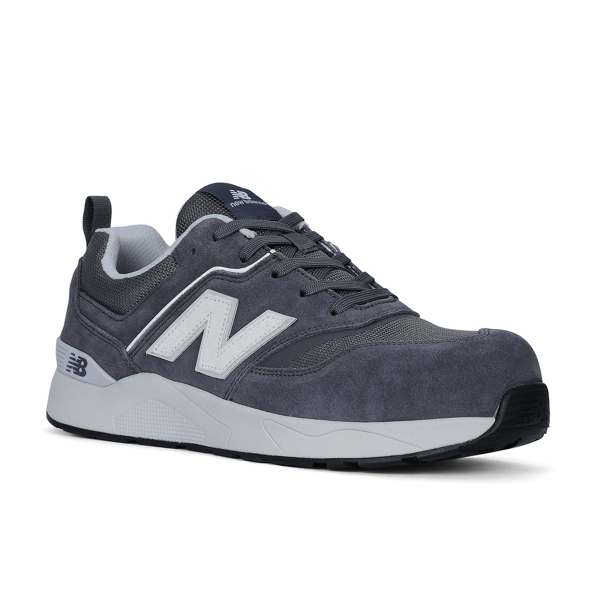 New Balance Mens Elite Lite Sneakers (MEELCAP) Grey/White