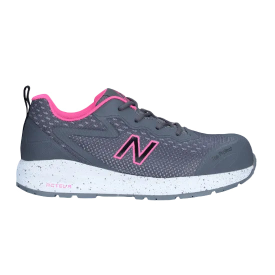 New Balance Womens Logic Composite Toe Shoes (WIDLOGI) Grey/Pink