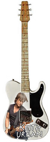 Ocean Peak Keith Urban Miniature Guitar (OPGNW17)