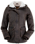 Outback Trading Womens Woodbury Jacket (2864) Brown M  [GD]