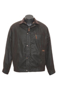 Outback Trading Mens Bendigo Oilskin Jacket (6132) Brown S