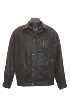 Outback Trading Mens Bendigo Oilskin Jacket (6132) Brown S