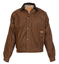 Outback Trading Mens Burke Dry Wax Jacket (6188) Brown 3XL  [SD]