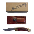 Old Timer Smokey 3 3/4" Knife with Leather Pouch (LB5)