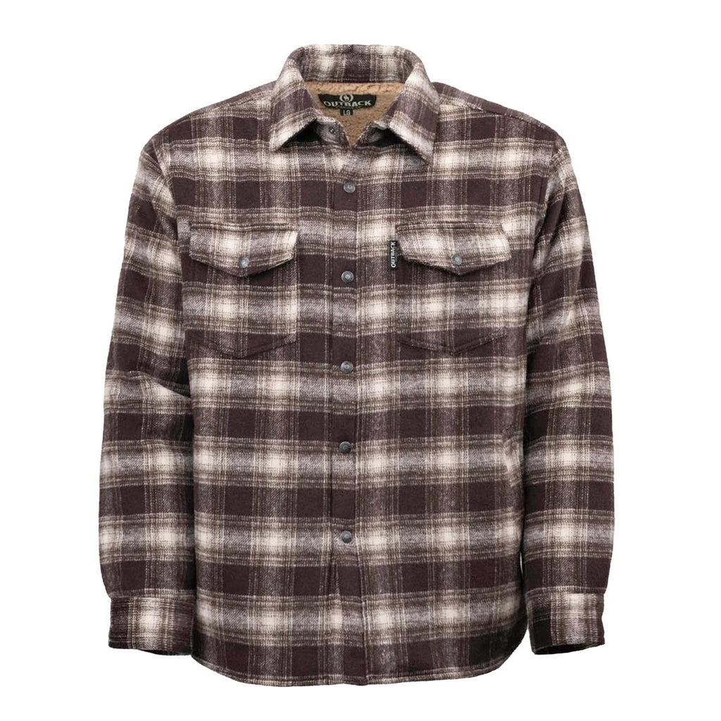 Outback Trading Mens Arden Jacket (29759) Brown