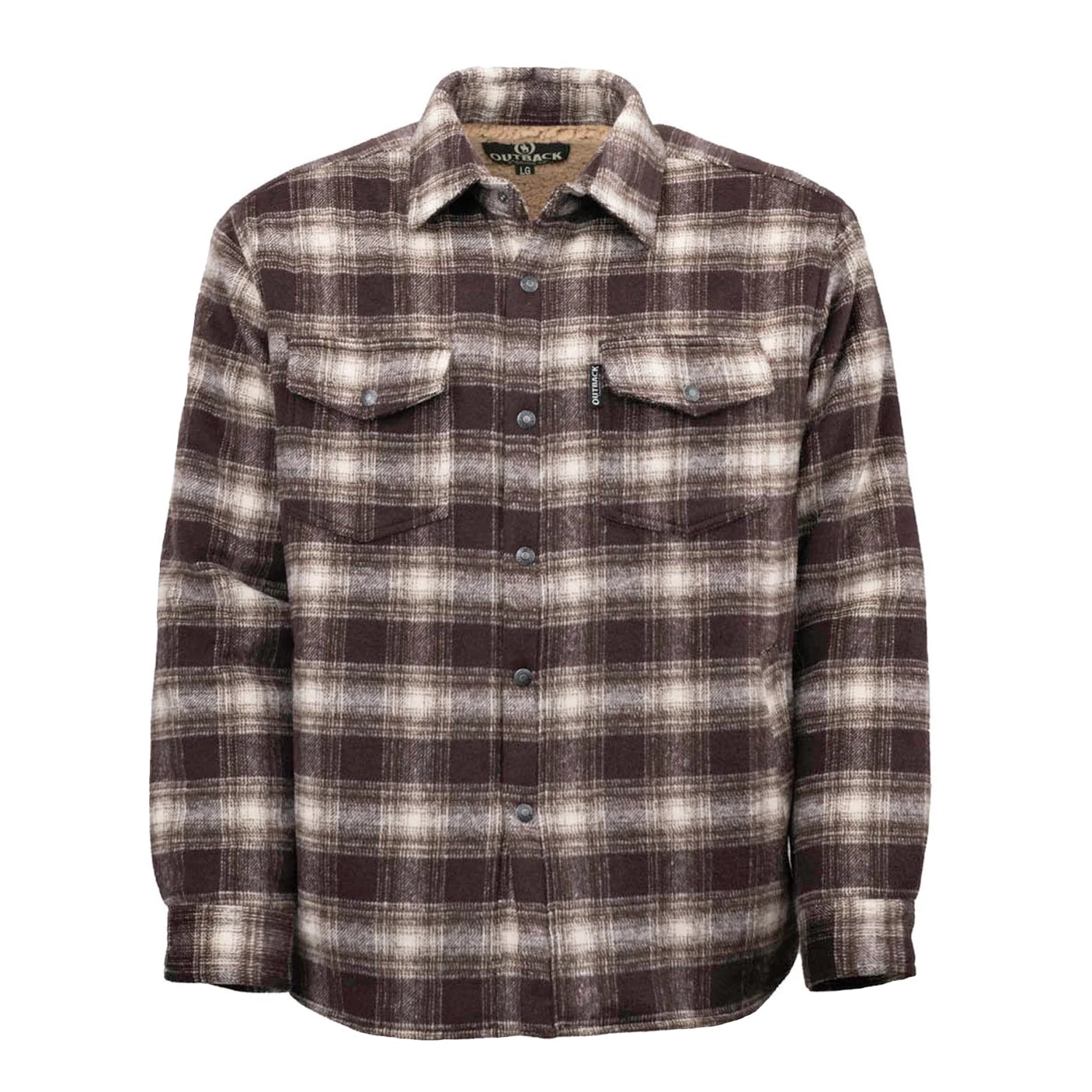 Outback Trading Mens Arden Jacket (29759) Brown