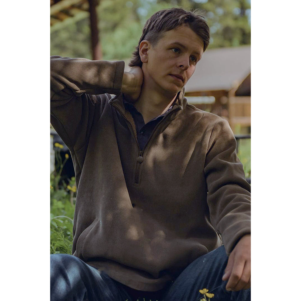 Outback Trading Mens Atlas Pullover (29918) Brown