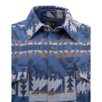 Outback Trading Mens Benson Shirt Jacket (29935) Blue