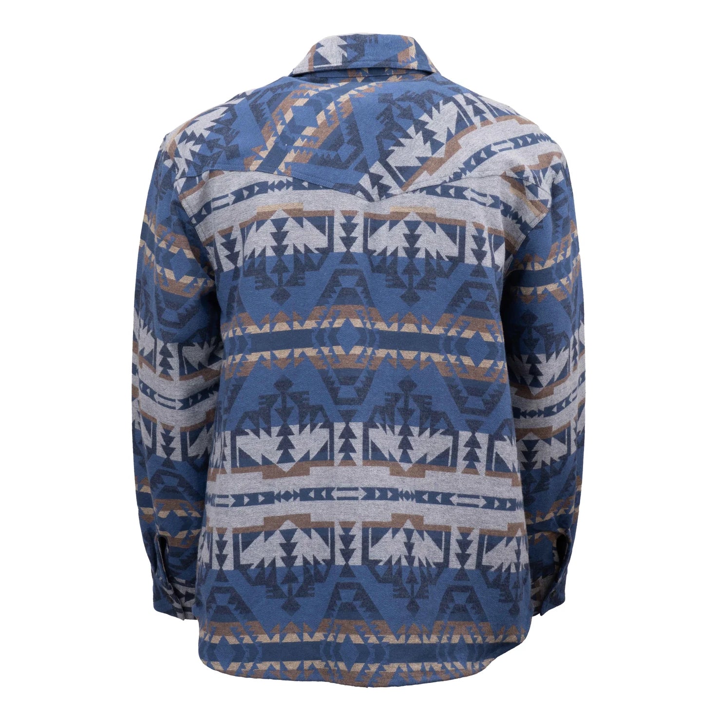 Outback Trading Mens Benson Shirt Jacket (29935) Blue
