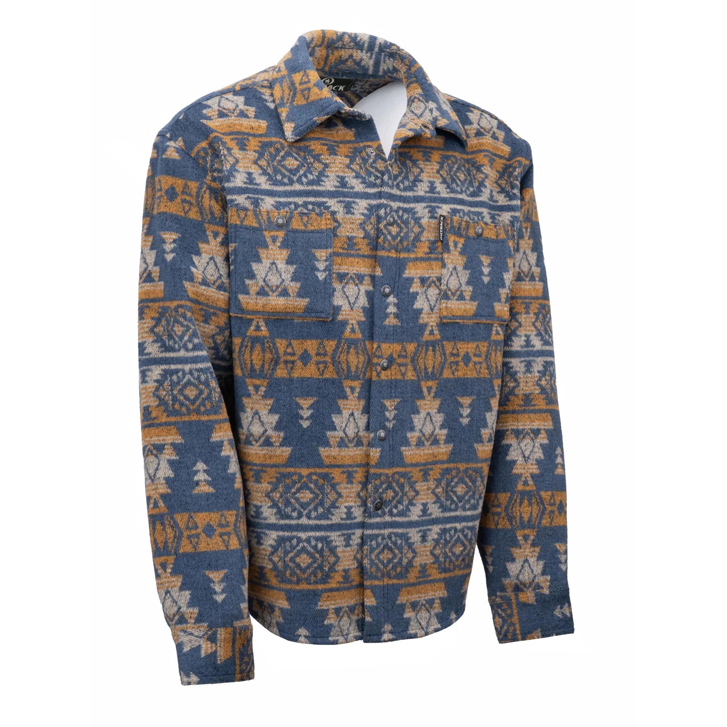 Outback Trading Mens Hudson Shirt Jacket (42720) Burnt Orange