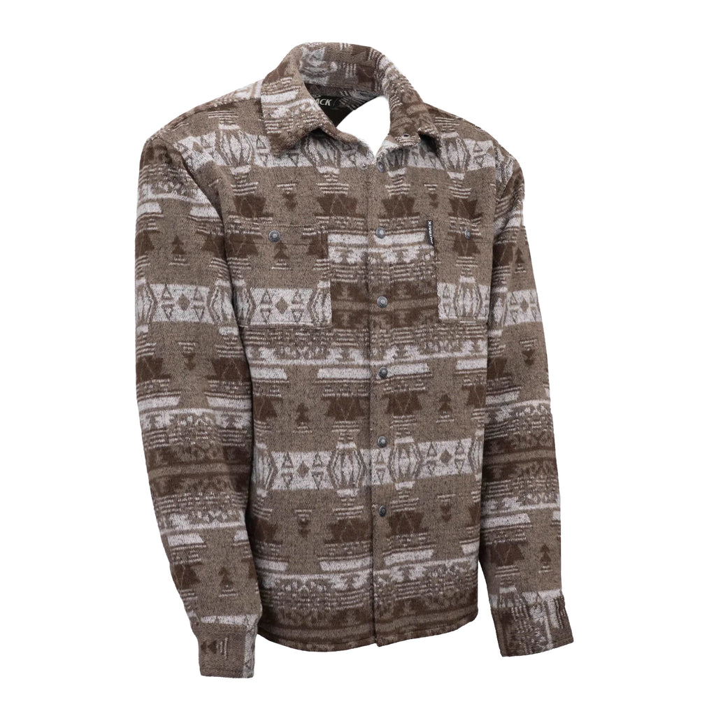 Outback Trading Mens Hudson Shirt Jacket (42720) Taupe