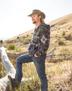 Outback Trading Mens Orion Hoodie (29915) Blue