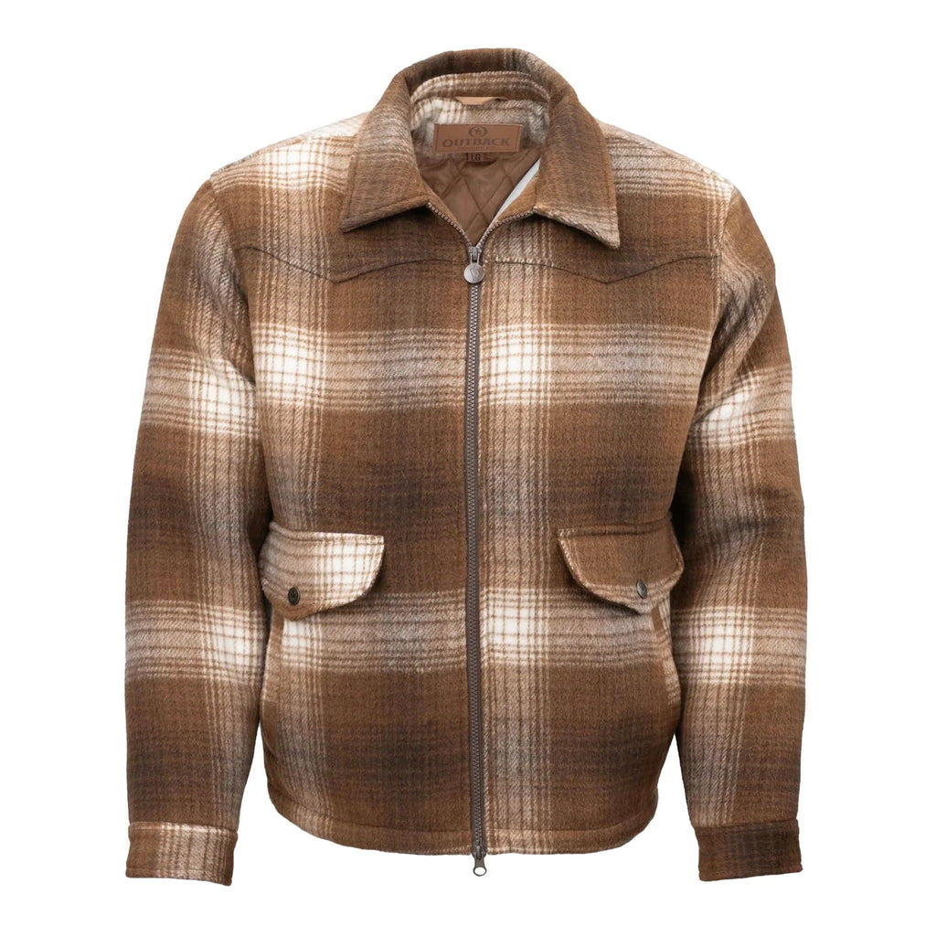 Outback Trading Mens Silas Jacket (29904) Brown