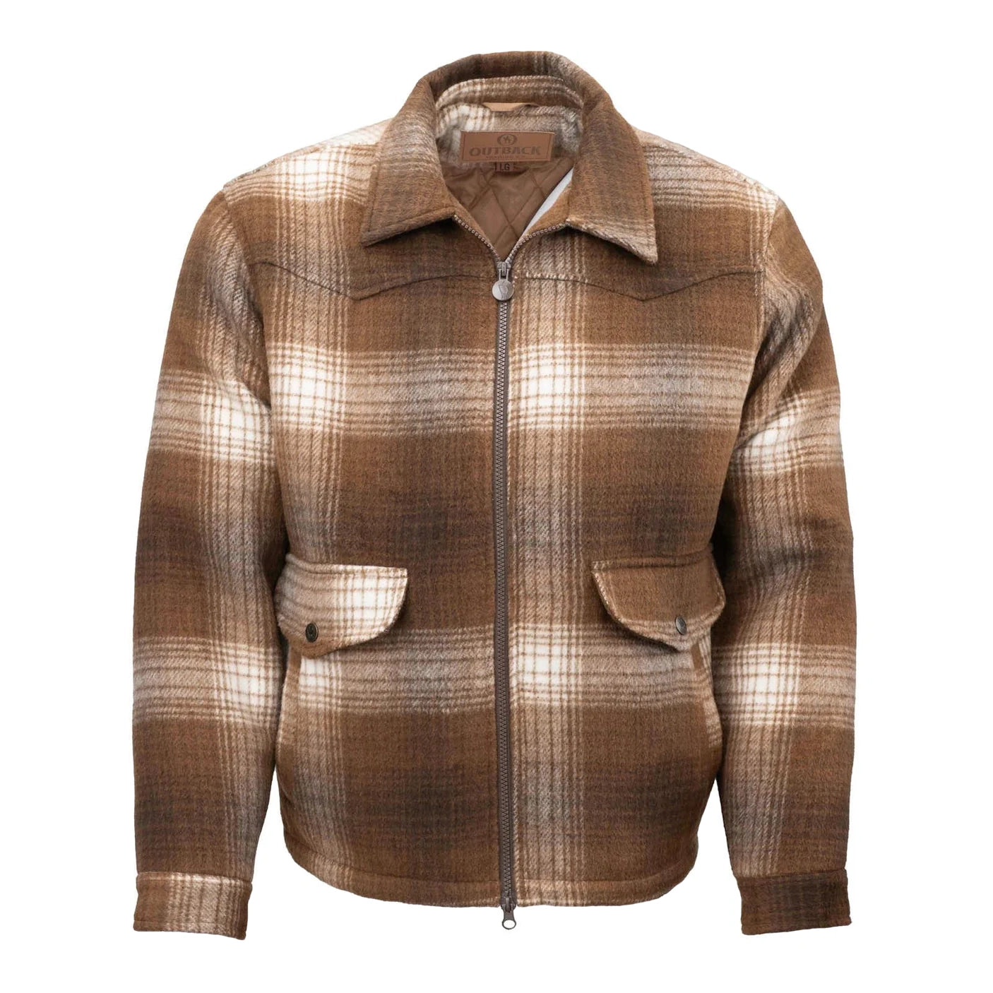Outback Trading Mens Silas Jacket (29904) Brown