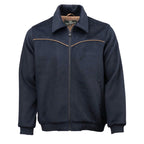 Outback Trading Mens Varsity Jacket (29929) Navy