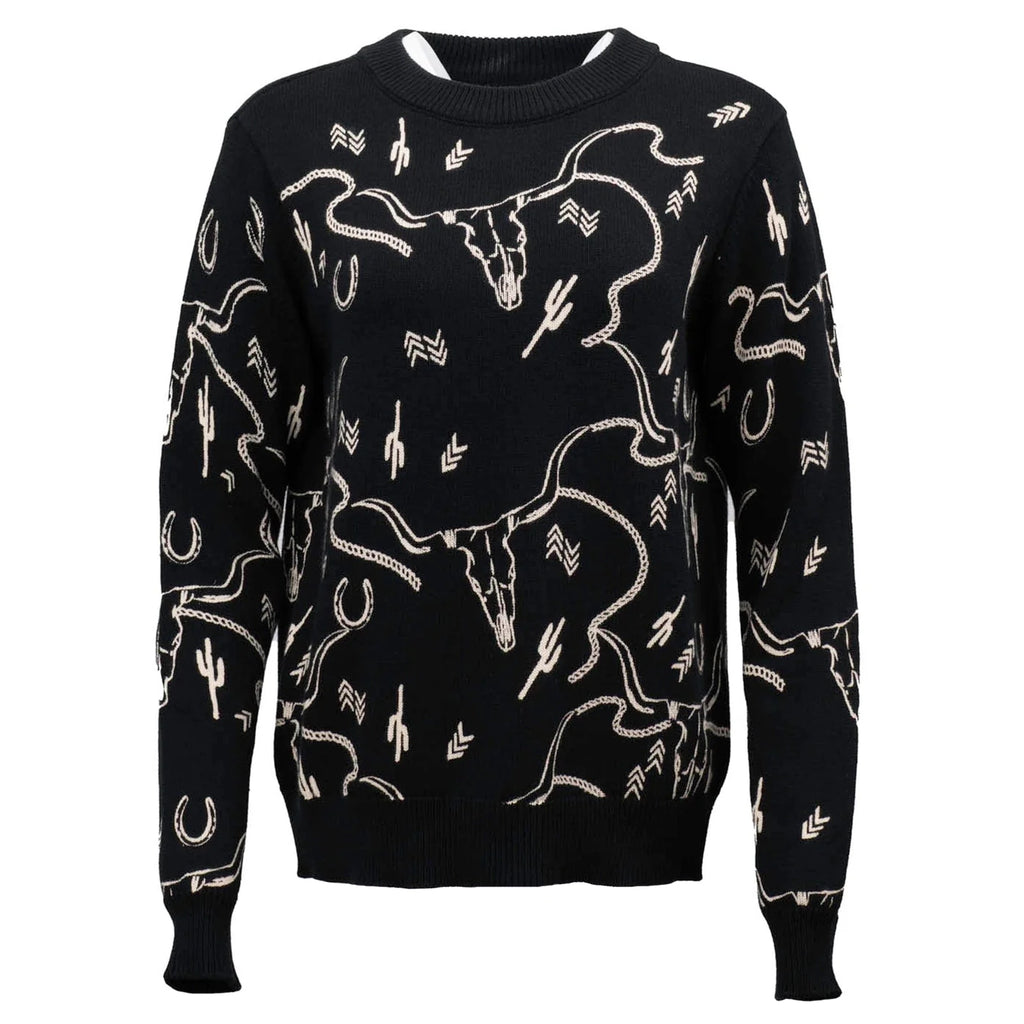 Outback Trading Womens Ainsley Sweater (40318) Black