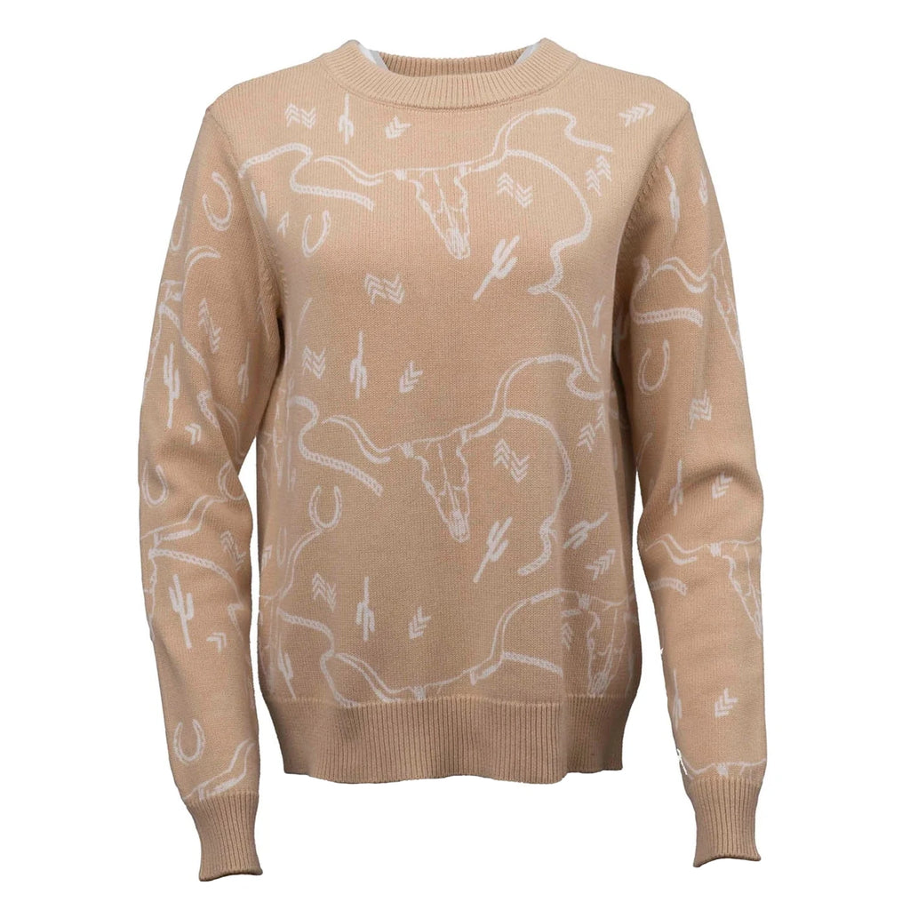 Outback Trading Womens Ainsley Sweater (40318) Tan