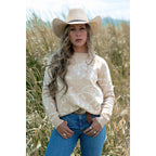 Outback Trading Womens Ainsley Sweater (40318) Tan