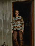 Outback Trading Womens Daphne Shirt Jacket (48702) Light Brown