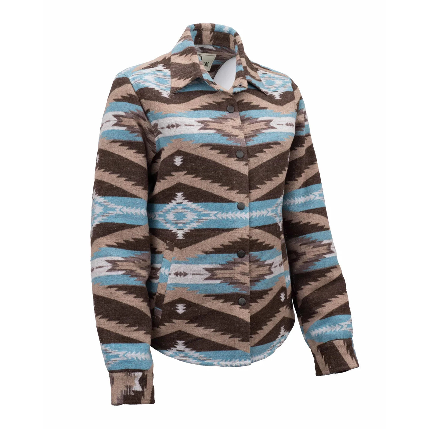 Outback Trading Womens Daphne Shirt Jacket (48702) Light Brown