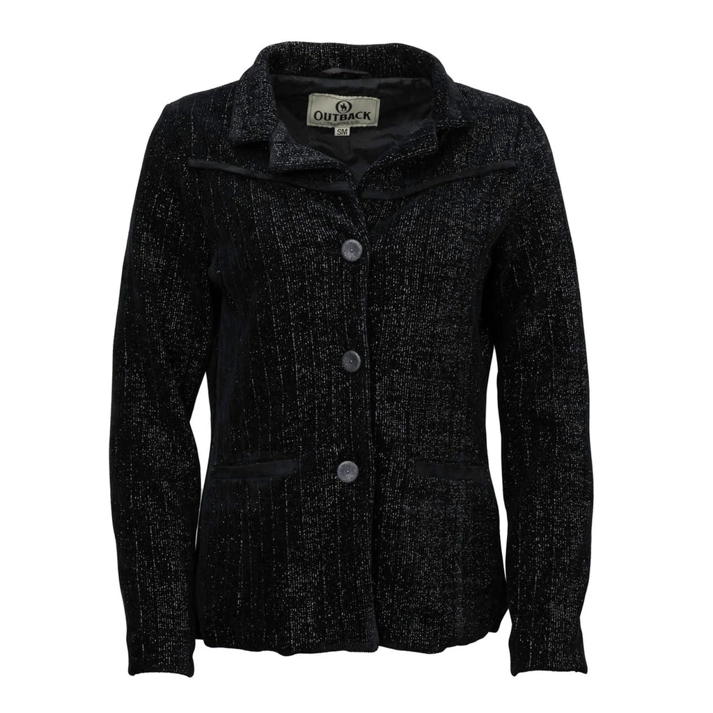 Outback Trading Womens Dolly Jacket (29930) Black