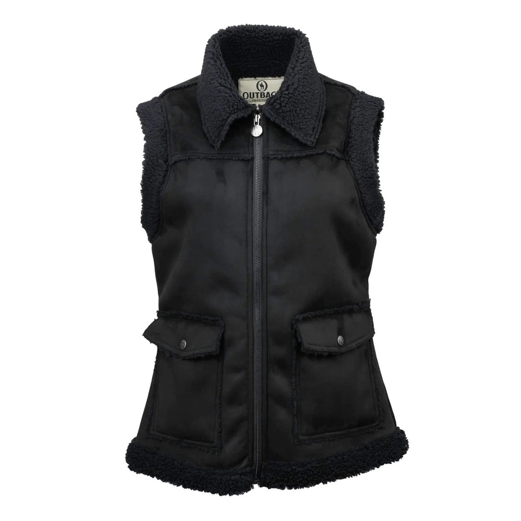 Outback Trading Womens Kimberly Vest (29876) Black
