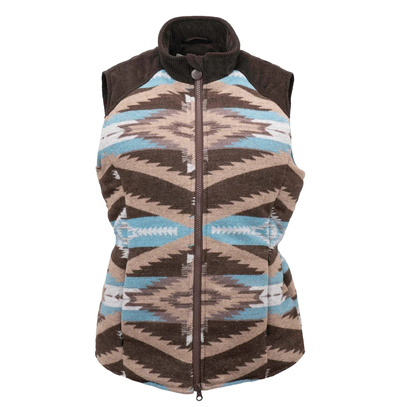 Outback Trading Womens Maybelle Vest (29629) Brown