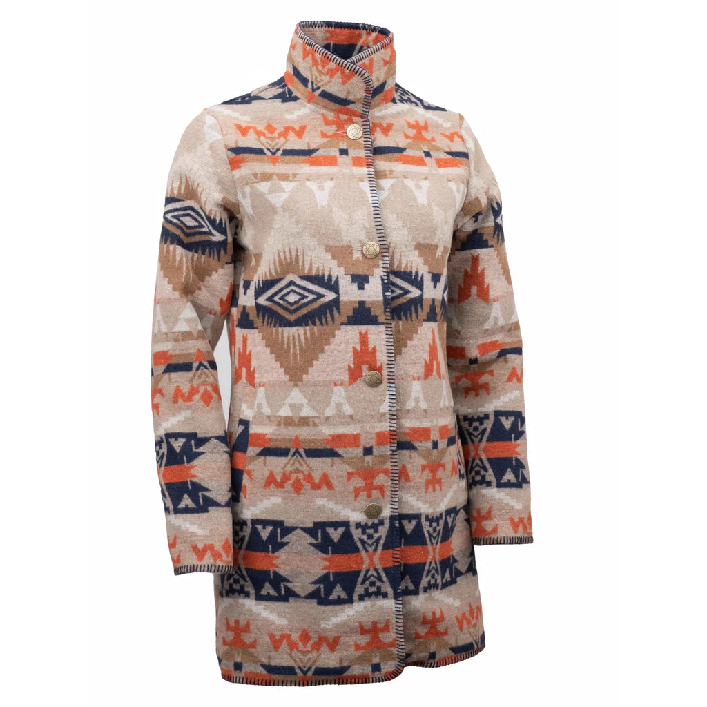 Outback Trading Womens Moree Jacket (29663) Navy