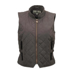 Outback Trading Womens Quilted Riding Vest (40321) Brown