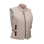 Outback Trading Womens Quilted Riding Vest (40321) Cream